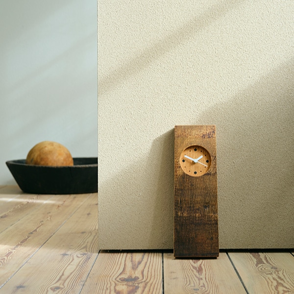 樽側板掛け時計 樽オーク インテリアグッズ サントリー樽ものがたり