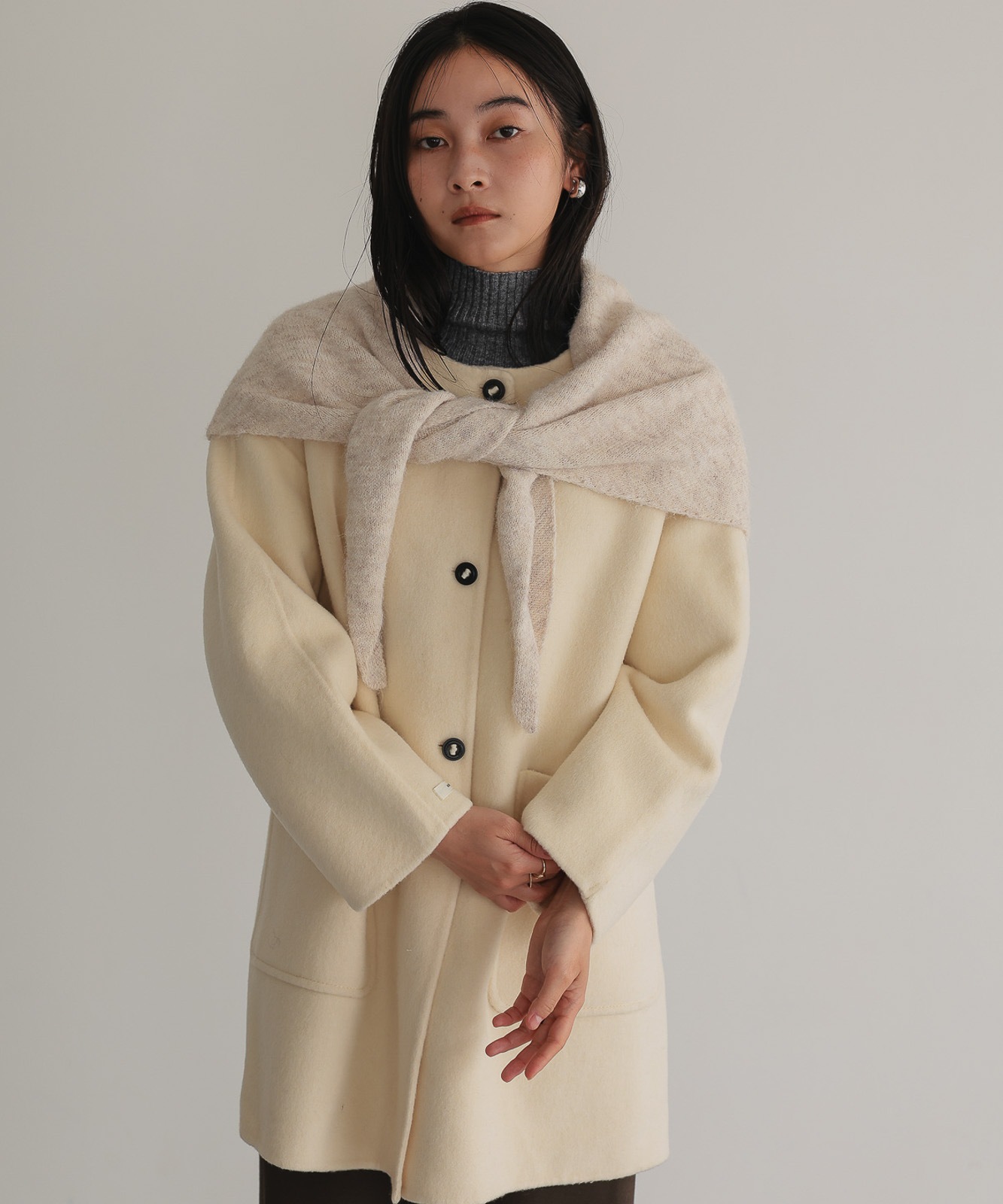 Stole-Style Coat | TENTO | TENTO online store（テントオンライン