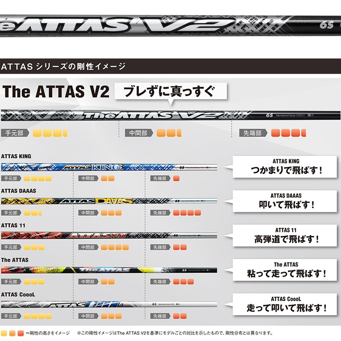 数量限定】USTマミヤ The ATTAS V2 Gold Version ジ・アッタス