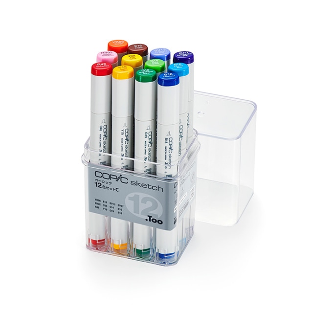 COPIC コピック スケッチ ベーシック 12色セット C | 画材・コミック