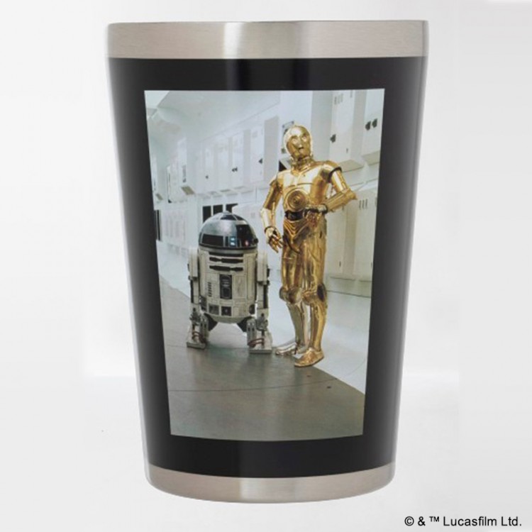 STAR WARS 真空断熱 CUP COFFEE TUMBLER BOOK C-3PO & R2-D2 ver