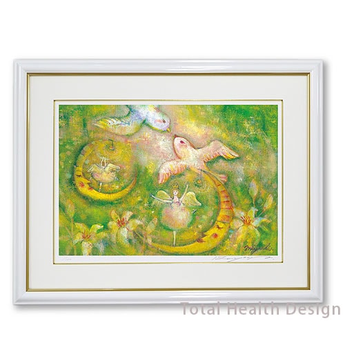 Crescent Night【はせくらみゆきオリジナル版画】｜トータルヘルス