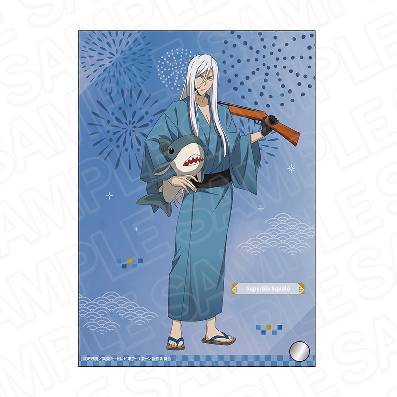 家庭教師ヒットマンREBORN! ミニアクリルアート スクアーロ 夏祭り ver