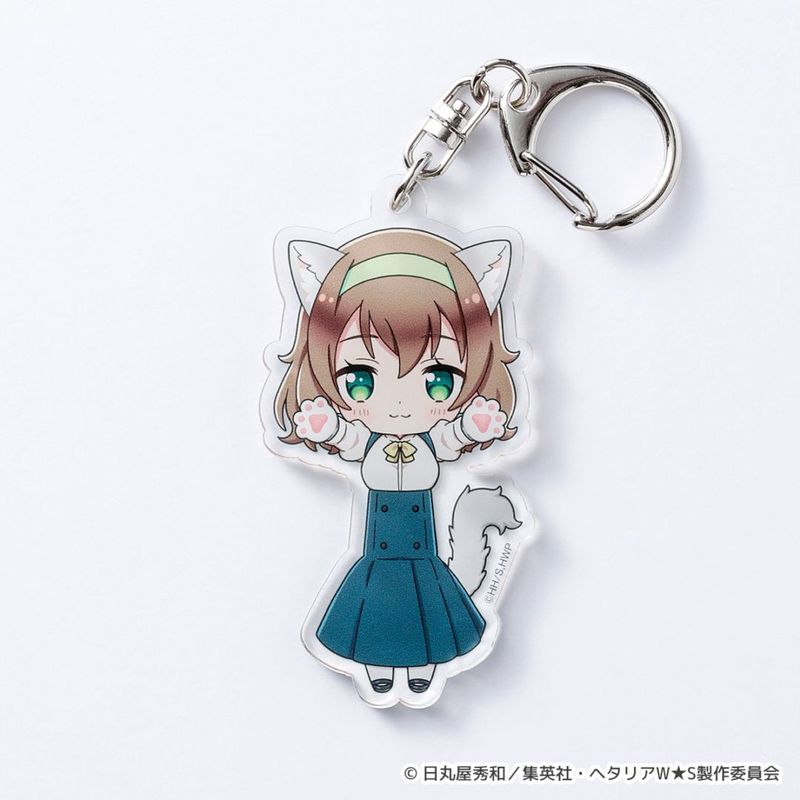 ヘタリアWorld☆Stars】のび猫アクリルキーホルダー 第2弾（ベルギー