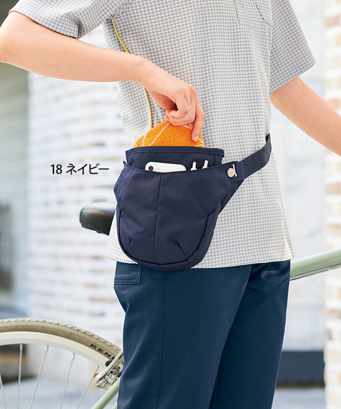 ウエストバッグ[KAZEN製品] KZN904｜飲食店制服・フードユニフォームの