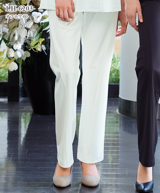 女子パンツ(脇ゴム)[ナガイレーベン製品] LH-6203｜THS-白衣通販・販売