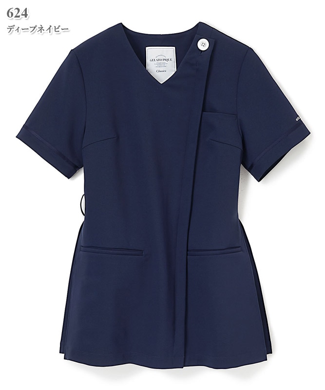 ジェラート ピケ & クラシコ プリーツスクラブトップス(返品不可商品