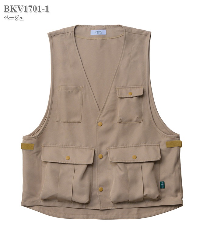 ユニフォーム サーカス ビームスエプロンベスト[ボンマックス製品