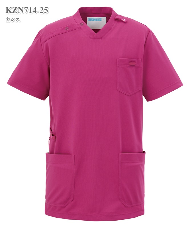 男女兼用スクラブ[KAZEN製品] KZN714｜THS-白衣通販・販売