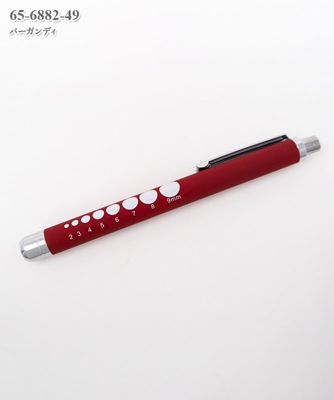 軽量ホワイトLEDペンライト(ラバー調)SM-311(返品不可商品)[アズワン