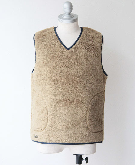 COLIMBO コリンボ HOPKINGS SYNTHETIC PILE VEST (COYOTE)