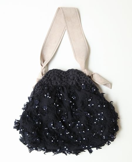 ミナペルホネン mina perhonen lumi ルミ ×hitomi shinoyama がま口バッグ