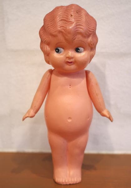 セルロイド人形 少女 日本製 3F329 | 人形（Doll）,セルロイド人形