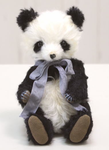 チャーリーベアーズ「POM POM」廃盤品 テディベア パンダ パンダベア