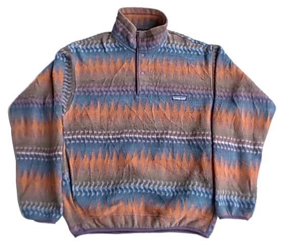 97年 Patagonia パタゴニア フリース プルオーバー スナップT ミネハハ