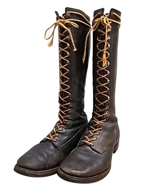 50's RED WING レッドウィング 編み上げロングブーツ color:D.BROWN