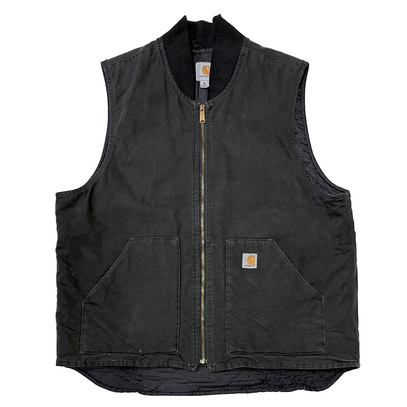 Carhartt カーハート Duck Vest ダックベスト col:BLACK size:XL-TALL