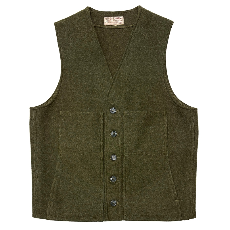 FILSON フィルソン MACKINAW WOOL VEST マッキノー ウール ベスト col
