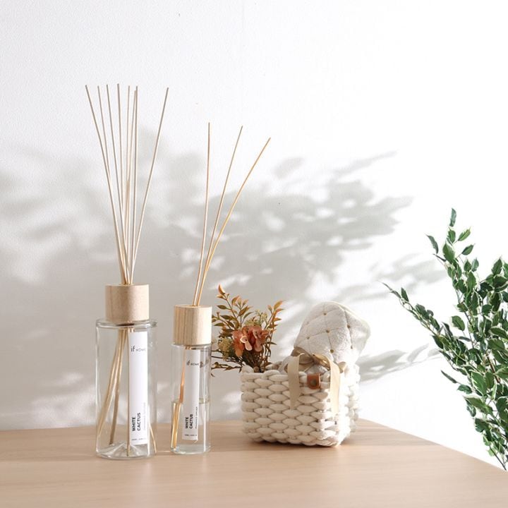 次回入荷未定】リードディフューザー IF Nordic L CL White Cactusの