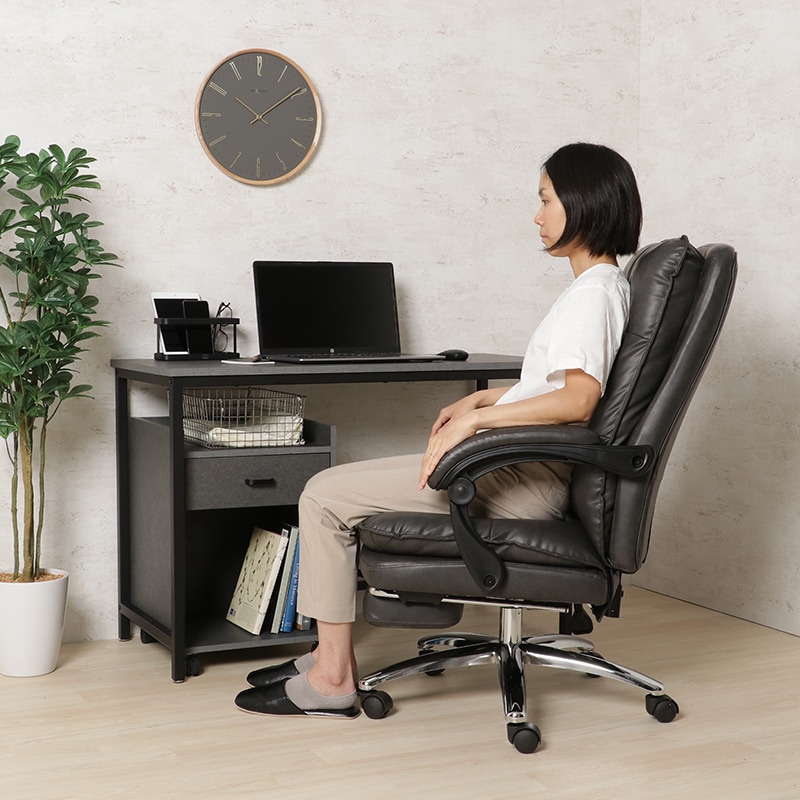 リラックスチェアー IF JM-08 BK【お客様組立商品】の通販｜東京