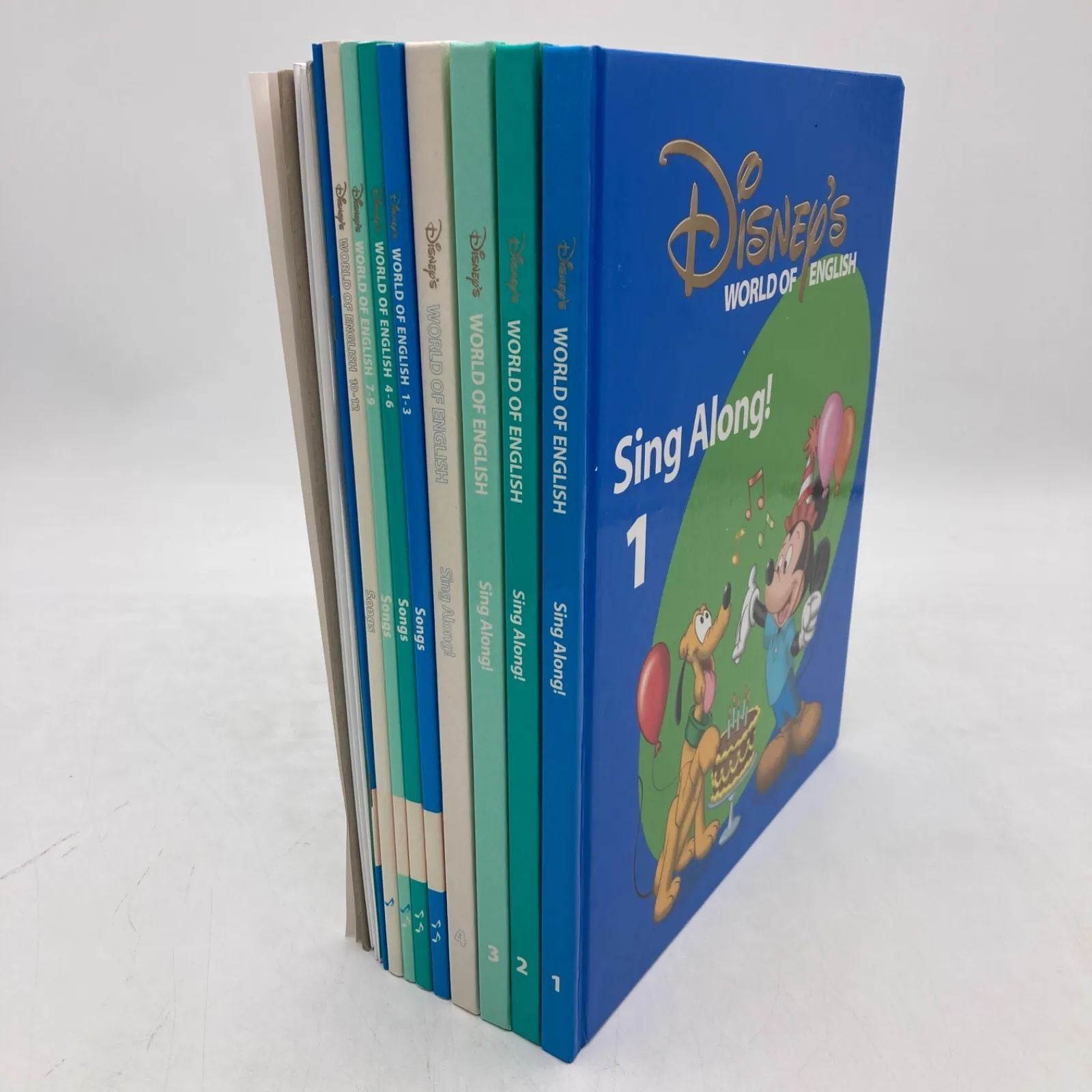 Disney Sing Along DVDシリーズ 12巻 CD 8枚 セット Disney Sing Along