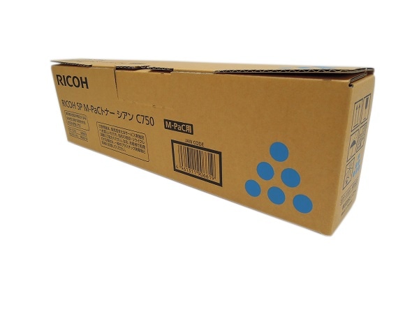 リコー RICOH SP M-PaC トナー C750 シアン 純正品 | リコー,C750（M