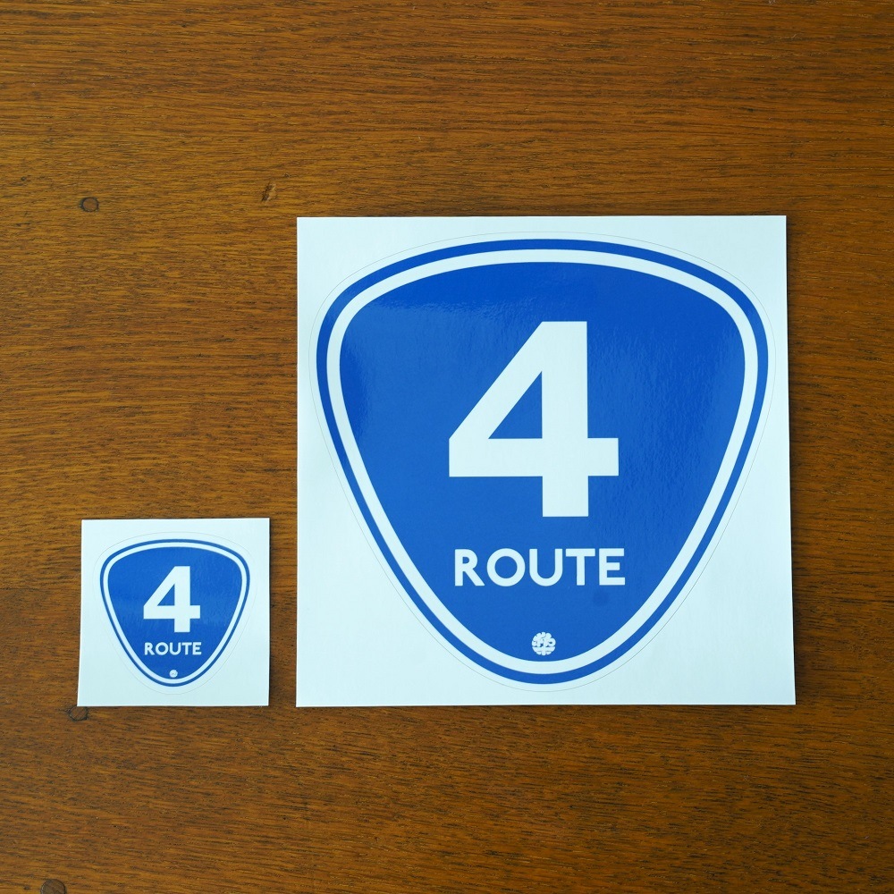 4号線ステッカー(大)｜すべての商品｜TOCHIGI.MARKET BORN&BRED トチギ