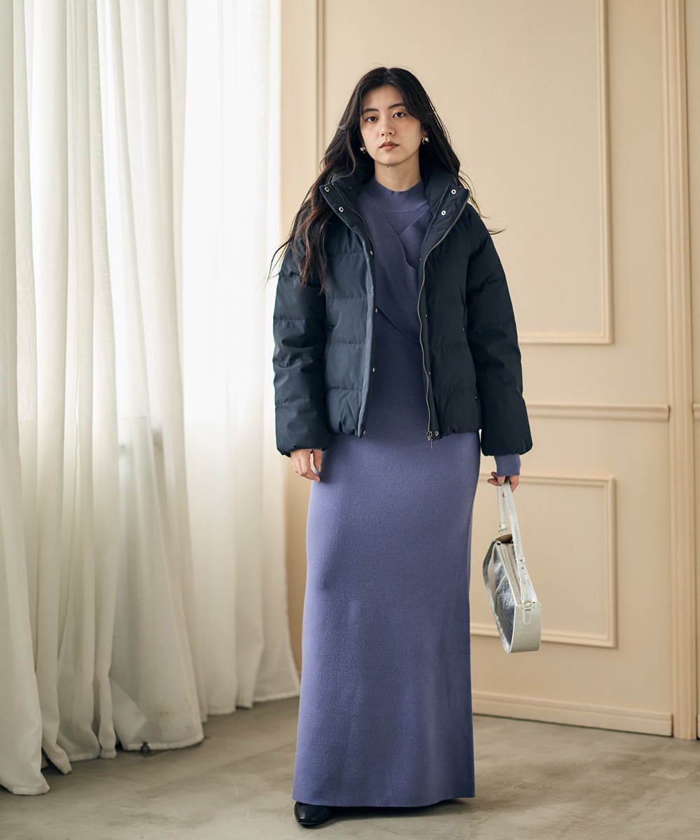 SALE】前後2wayカーディガン×ノースリーブワンピースセット