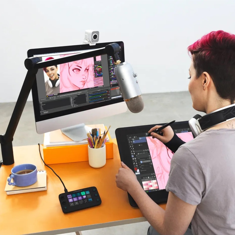 LOUPEDECK LIVE S』 ループデック PC作業効率デバイス 配信