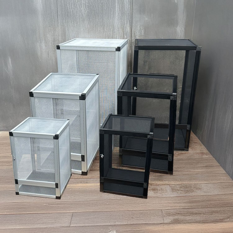 同梱不可】爬虫類 メッシュケージ メッシュテラリウム 爬虫類 飼育