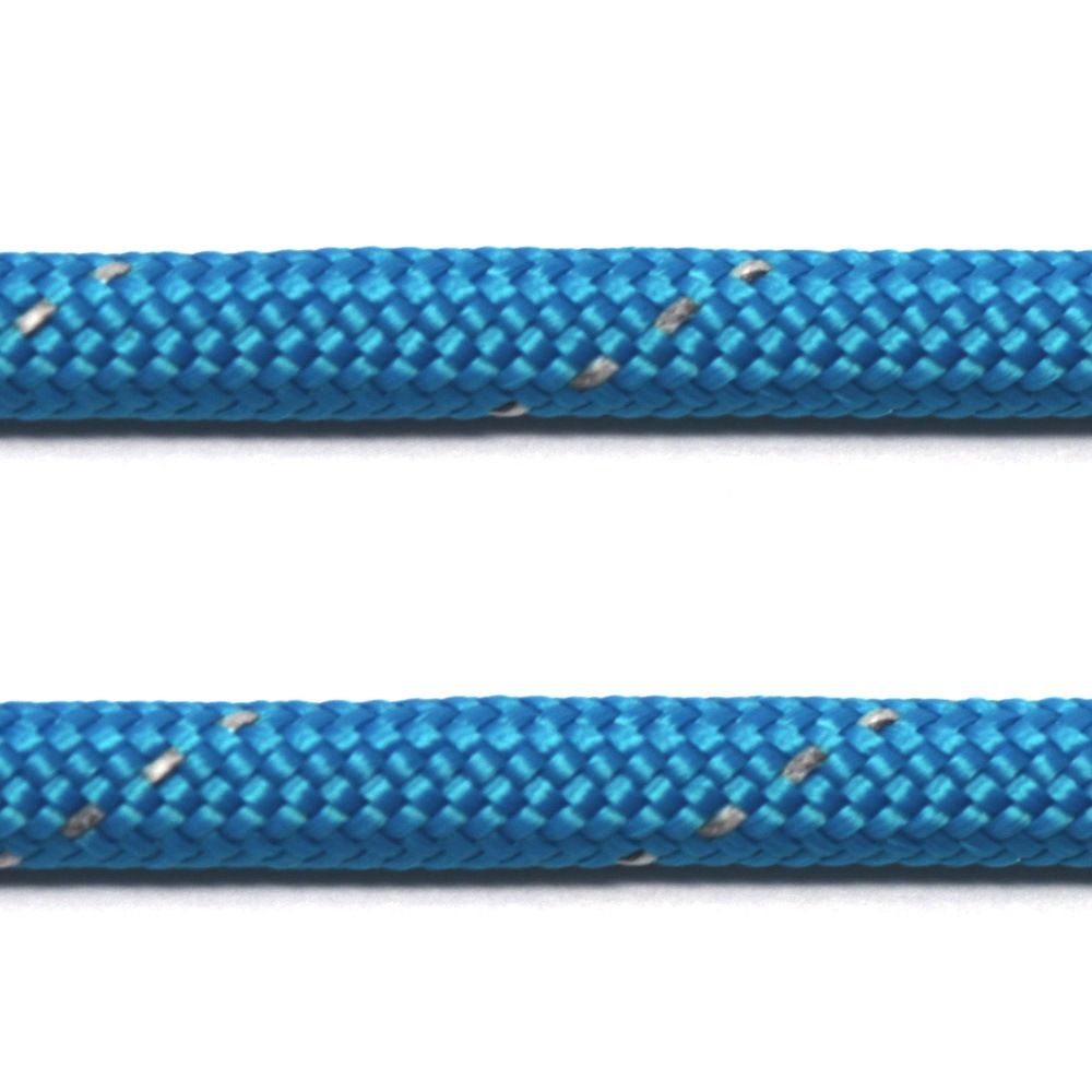 Z157 / TIGER パラコード 4mm リフレクティブ / ブルー〈1束(30m