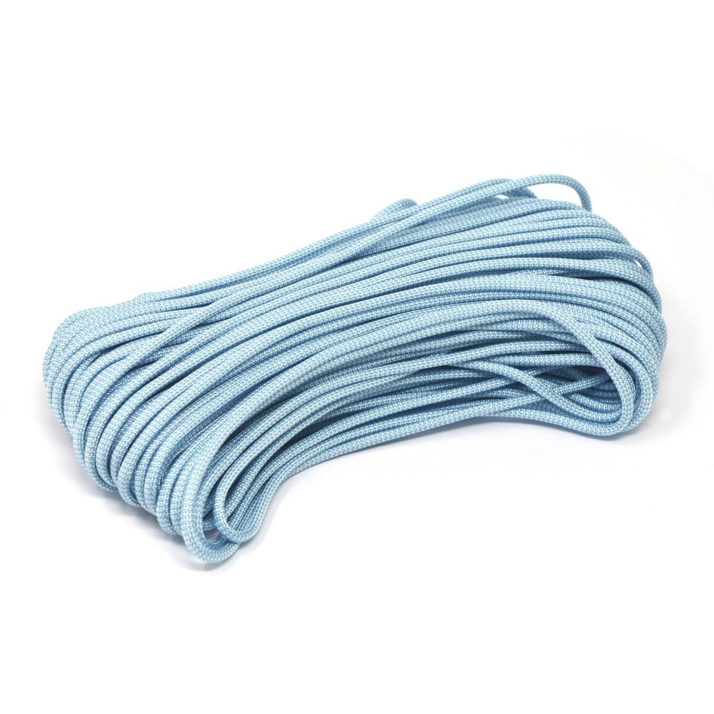 Z156 / TIGER パラコード 4mm / 白群〈1束(30m)〉:がまぐち口金・各種