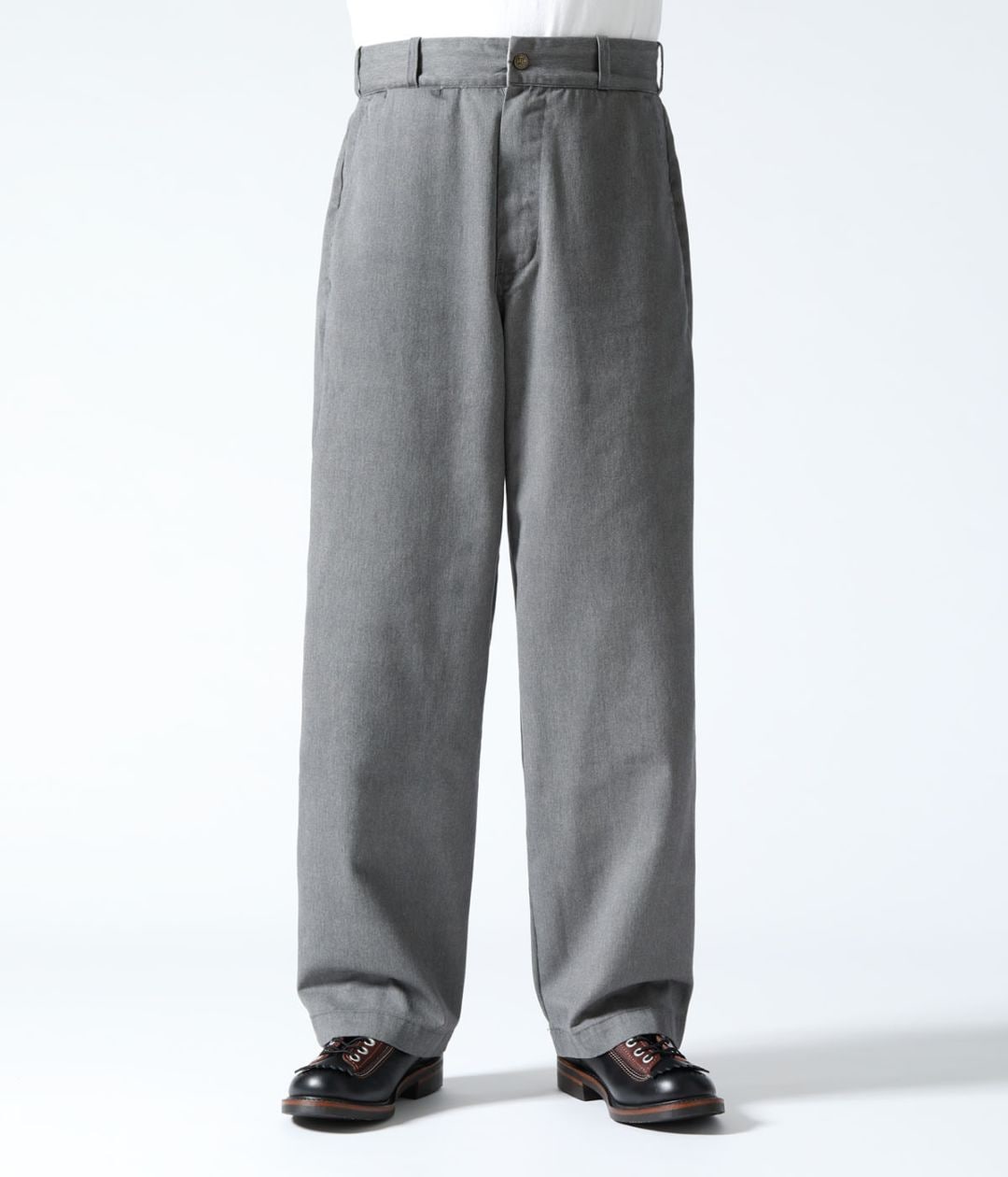 Lot No. TN42597H / TUF-NUT T/C WIDE WORK TROUSERS AGING MODEL