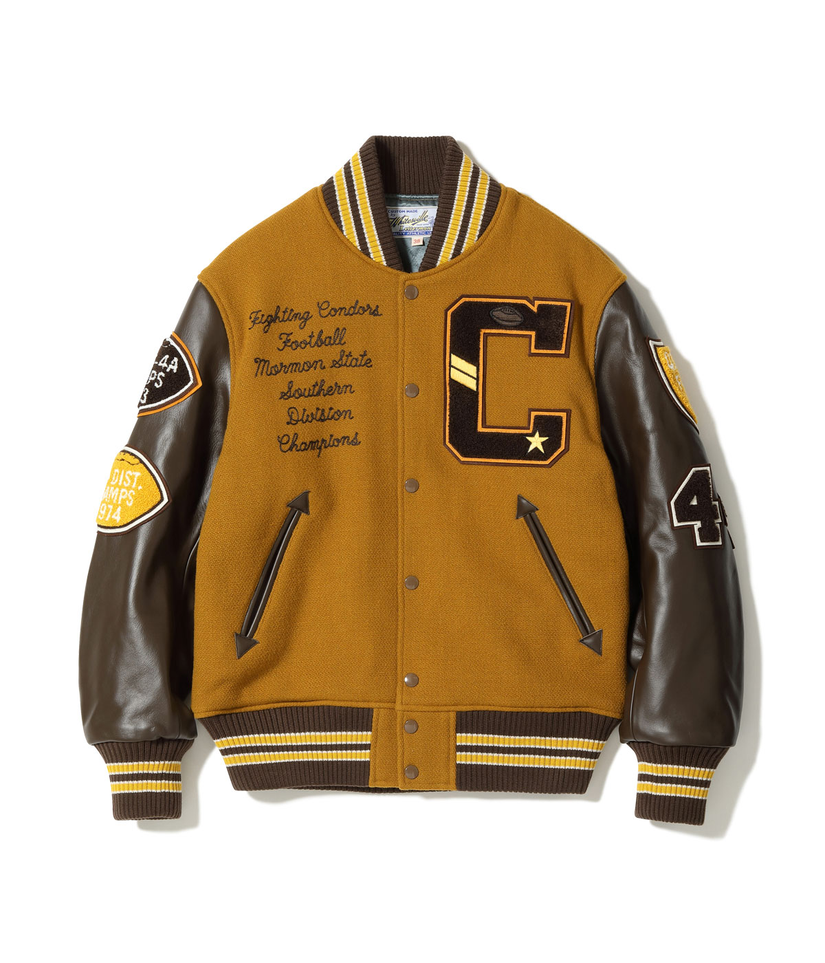 Lot No. WV15603-156 / 30oz. WOOL MELTON AWARD JACKET “FIGHTING