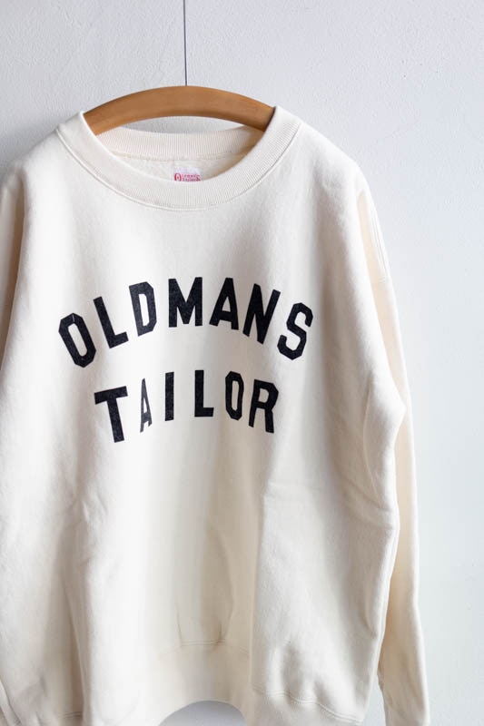 OLDMAN'S TAILOR オールドマンズテーラー | OMT FLOCKY PRINT CREW