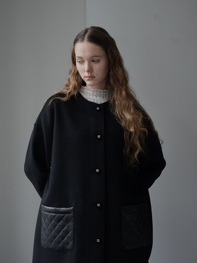 ダブルフェイスウールコート | Outer | | TREFLE＋1（トレフルプラスワン）