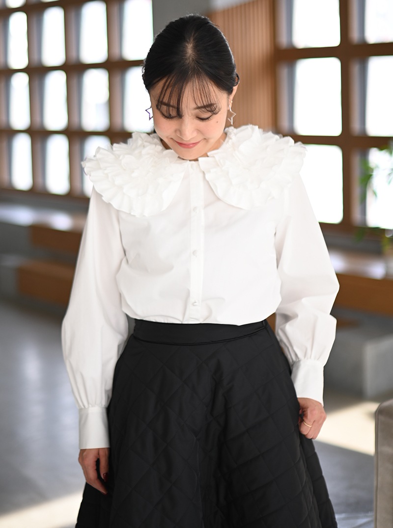 ブーケ襟ブラウス | Tops,ブラウス | | TREFLE＋1（トレフルプラスワン）