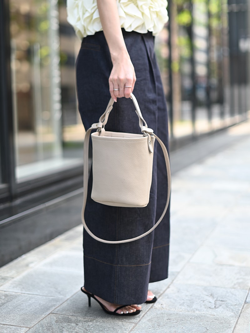 レザーバッグ-beige- | Bag | | TREFLE＋1（トレフルプラスワン）