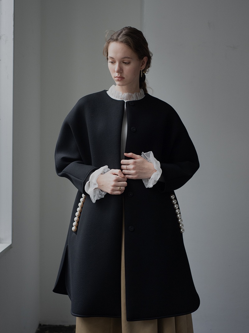 pearlボンディングコート | Outer | | TREFLE＋1（トレフルプラスワン）