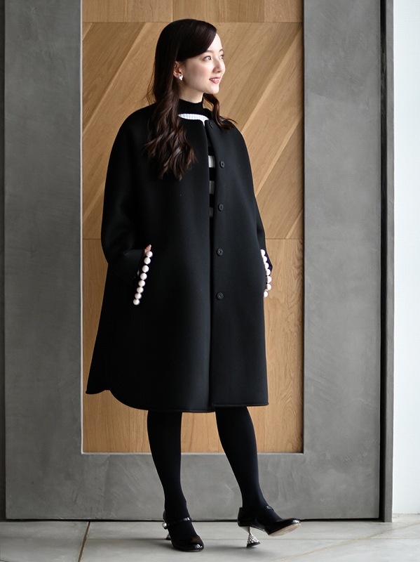 pearlボンディングコート | Outer | | TREFLE＋1（トレフルプラスワン）