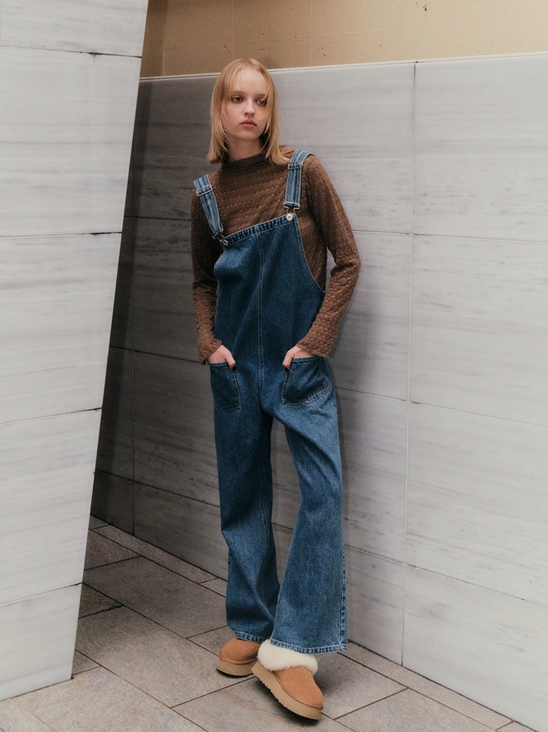 デニムオーバーオール(BLUE) | Onepiece,サロペット | | TREFLE＋1