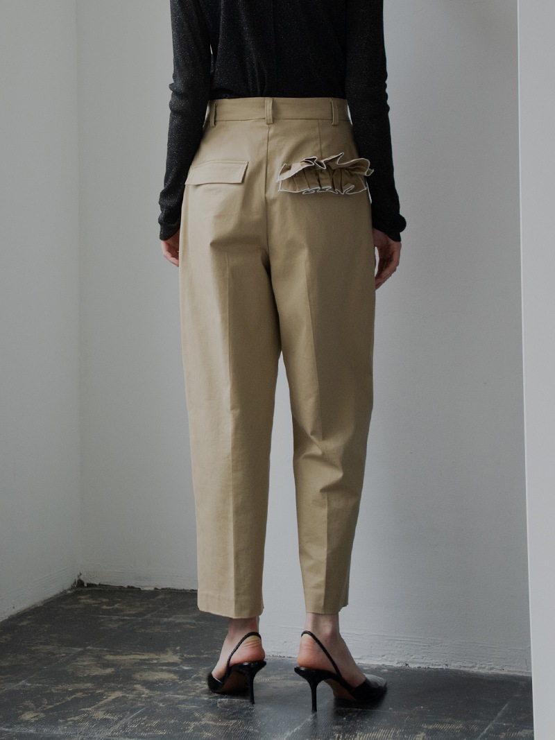 ポケットフリルパンツ(CHINO) | Bottoms,パンツ | | TREFLE＋1
