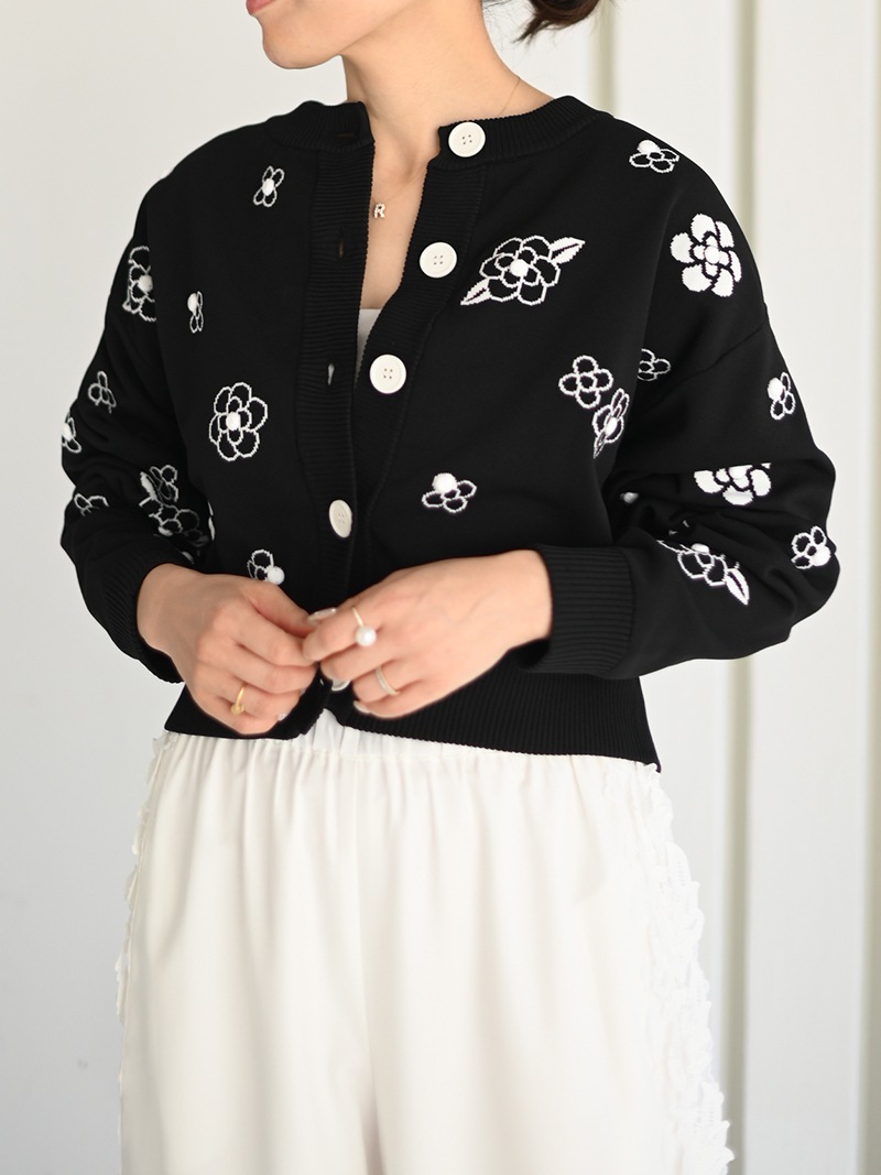 フルールカーディガン | Cardigan,長袖 | | TREFLE＋1（トレフルプラス