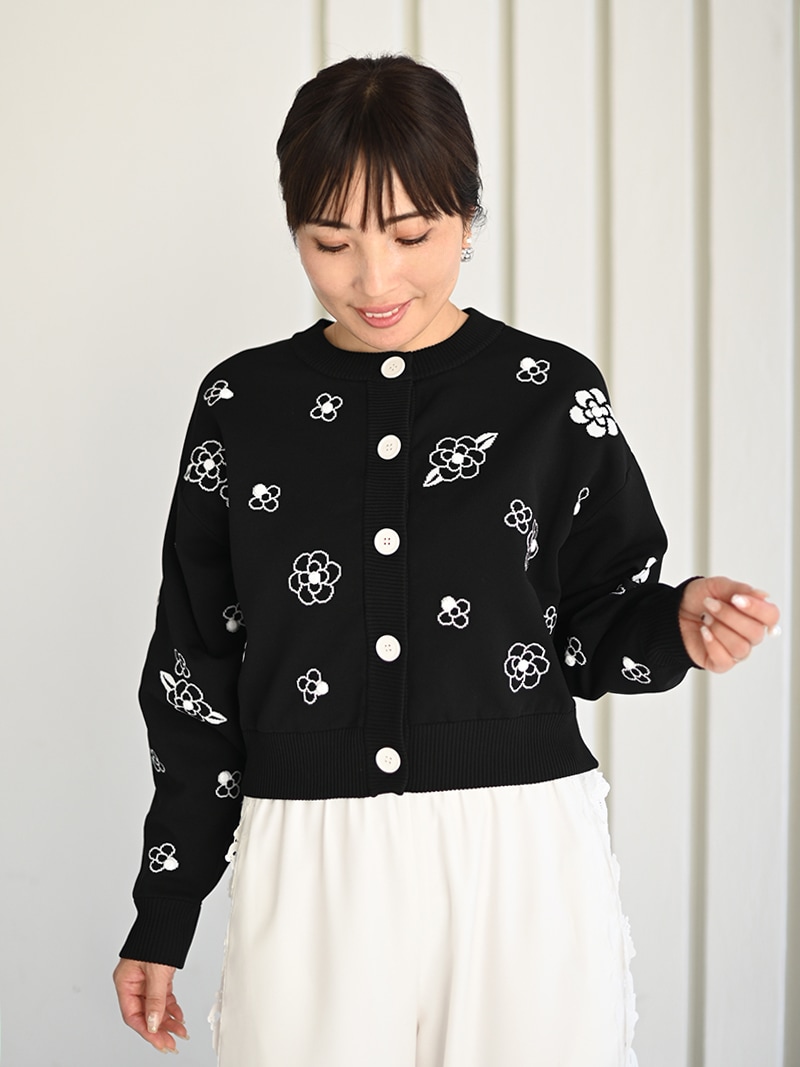 フルールカーディガン | Cardigan,長袖 | | TREFLE＋1（トレフルプラス