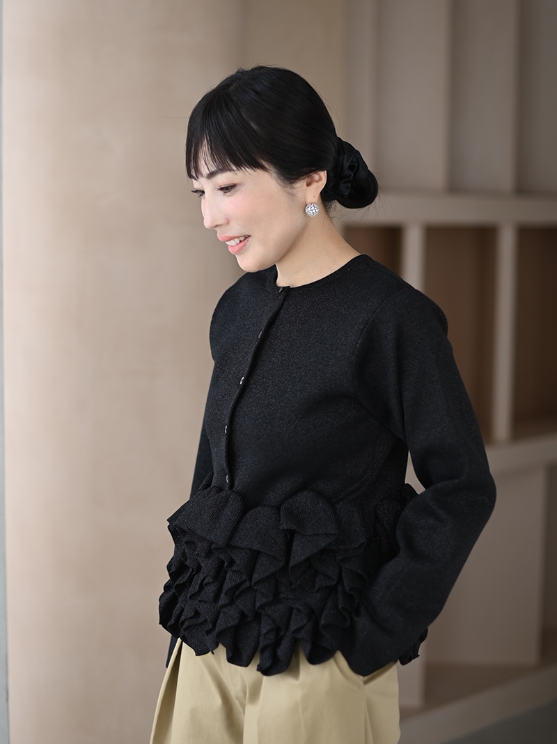 ラメスワンカーディガン | Cardigan,長袖 | | TREFLE＋1（トレフル