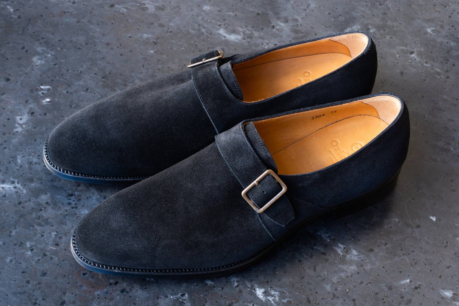 SALE】オリエンタル JOSEPH2 BLACK モンクストラップ メンズ[サイズ