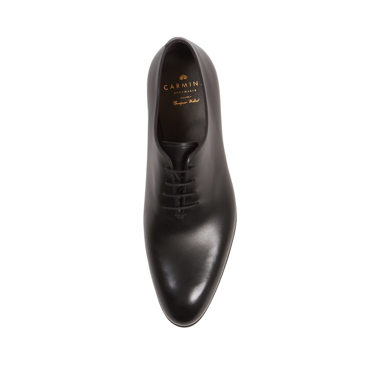 カルミーナ 80169 BLACK プレーントウ メンズ | カルミーナ（CARMINA