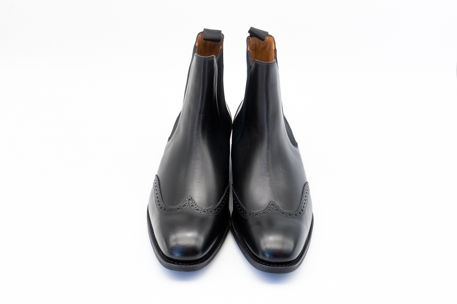 WINTER SALE】カルミーナ 1209 BLACK サイドゴアブーツ レディース