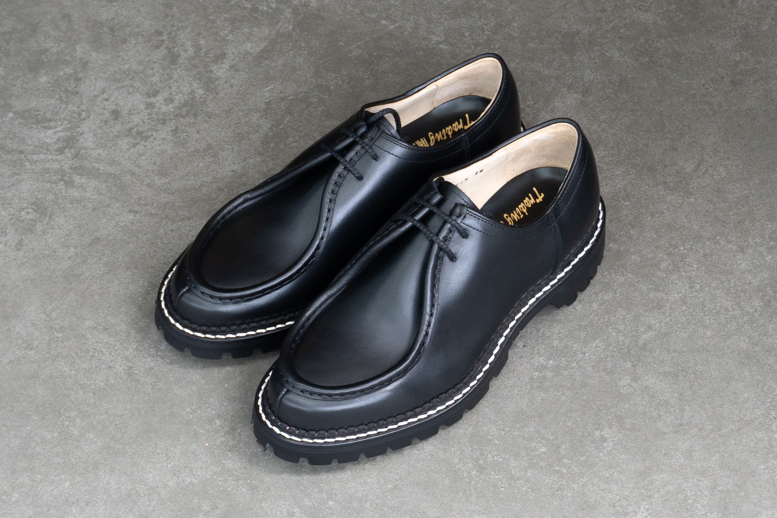 トレーディングポスト キャニオン|CANYON BLACK チロリアンシューズ