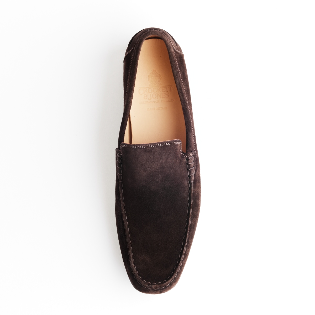 クロケット＆ジョーンズ ローマ|ROMA DARKBROWN ドライビングシューズ